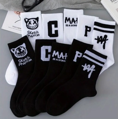 5`Lİ KARIŞIK DESEN ÇORAP